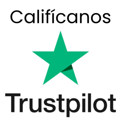 Califícanos en Trustpilot